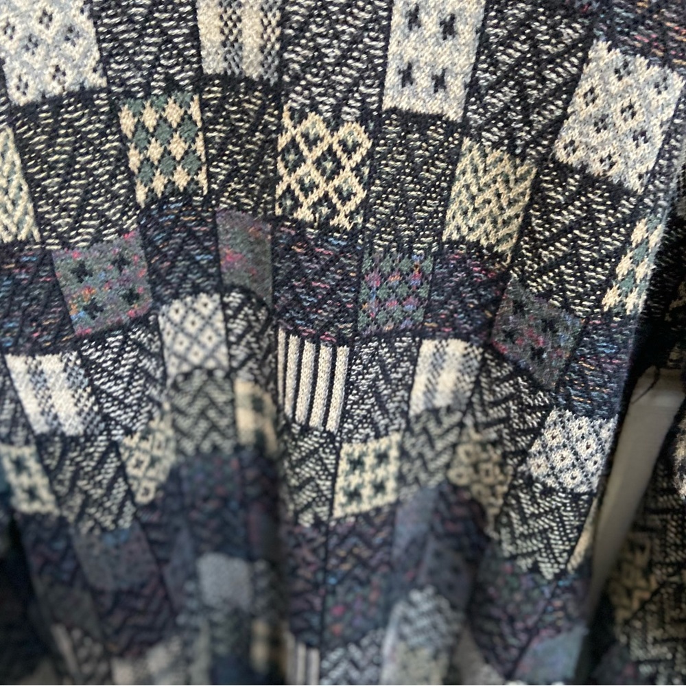 Tricots St.Raphael Multicolored Patterned Long Sl… - image 8